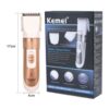 চুল ও দাড়ি কাটার মেশিন-Kemei KM-9020 Trimmer With 4 Different Size Clip image 2