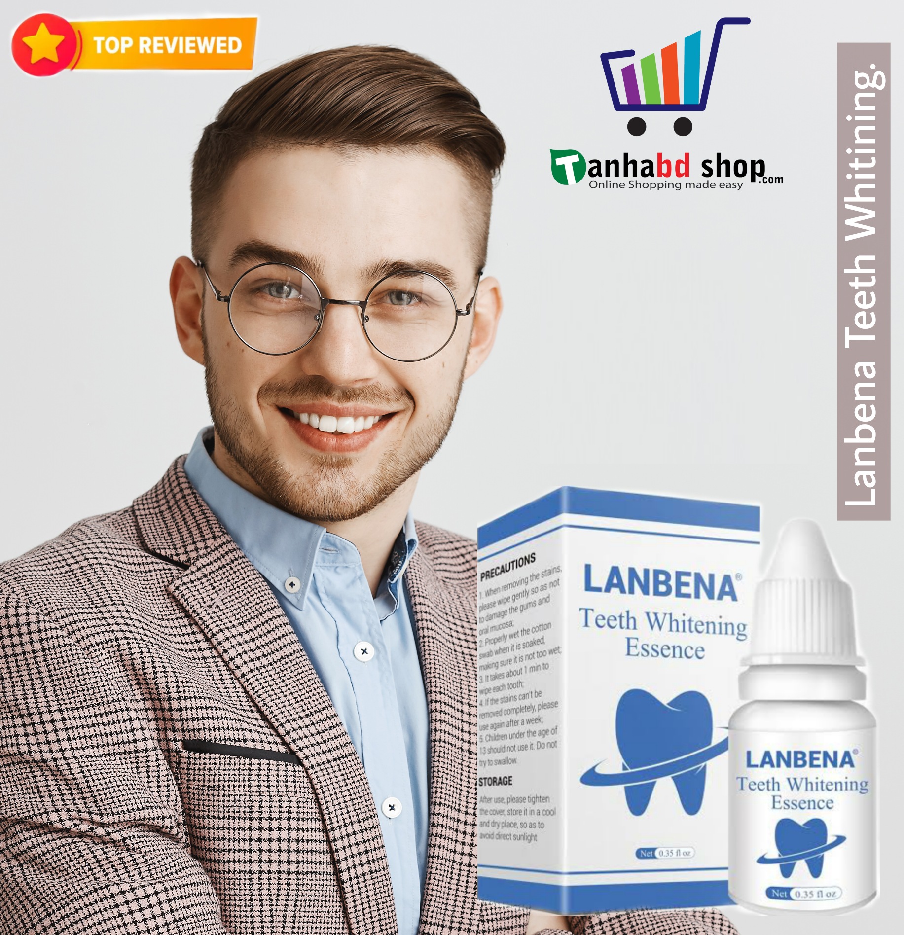 দাঁতকে ঝকঝকে সাদা করুন ৩ দিনেই-Lanbena teeth Whitining. image 5
