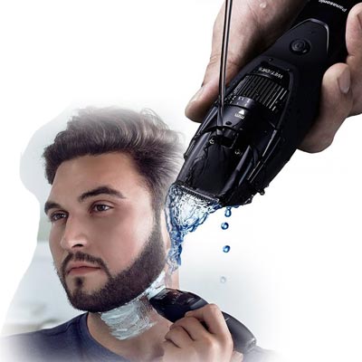 Panasonic Hair Clipper With Beard Trimmer, Adjustable 19 Length Setting, Washable Model-ER-GB42 image 2