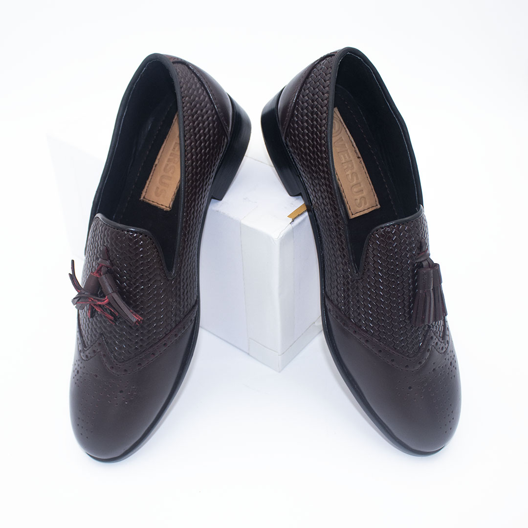 Men Formal Luxury Leather Pointed Toe Loafers Shoes image 2