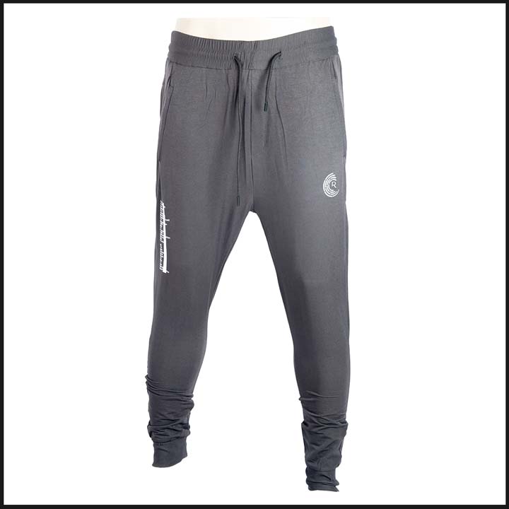 Premium Quality Black Cotton Joggers image 2