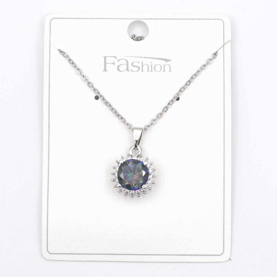 Fationable Chain Necklace For Women-Silver image 2