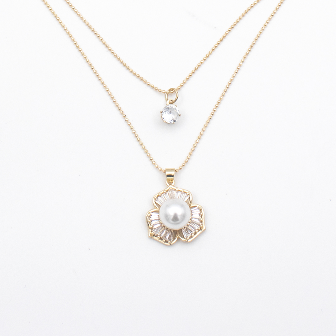 Fationable Chain Necklace For Women- Gold Color