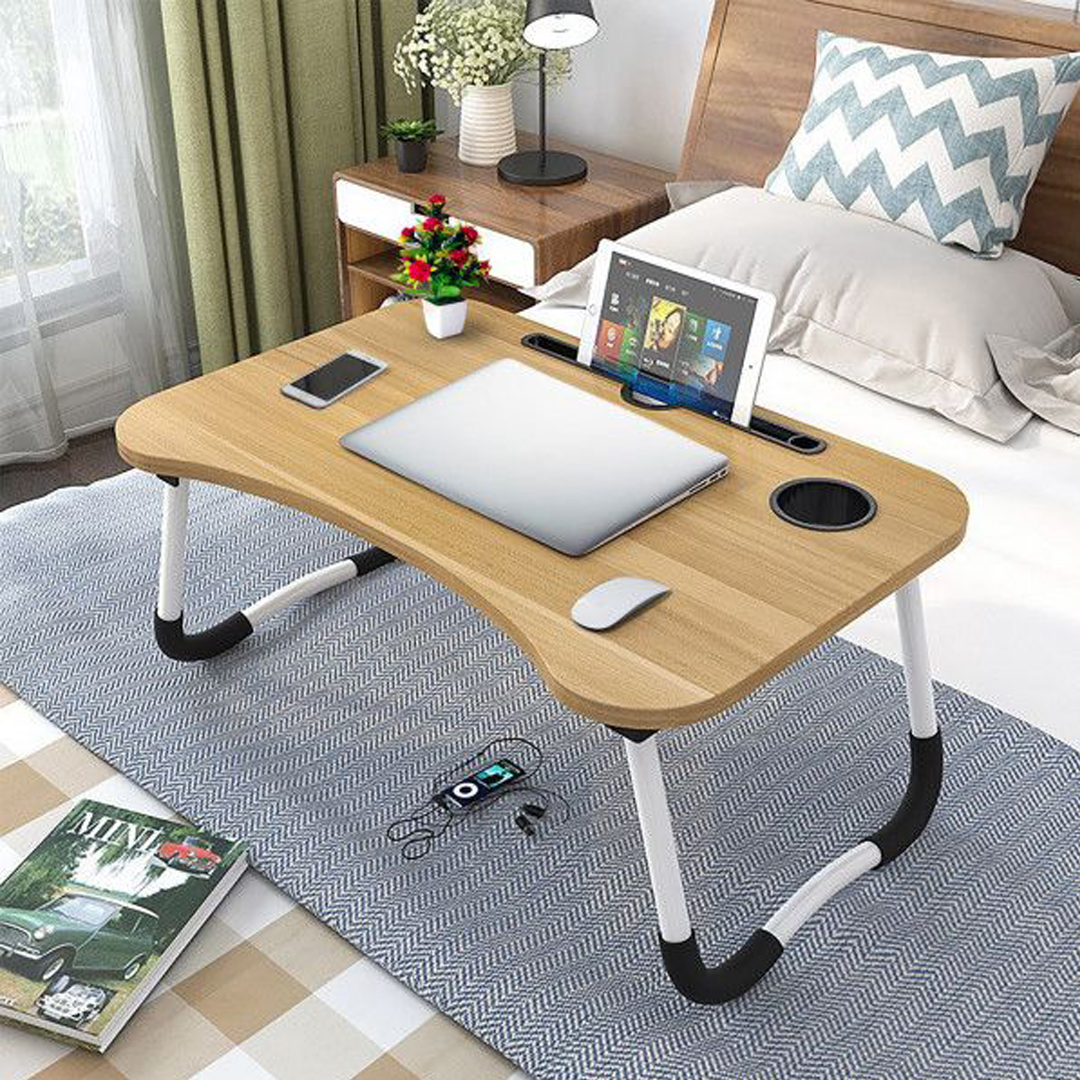Foldable Bed Desk Laptop Table image 2