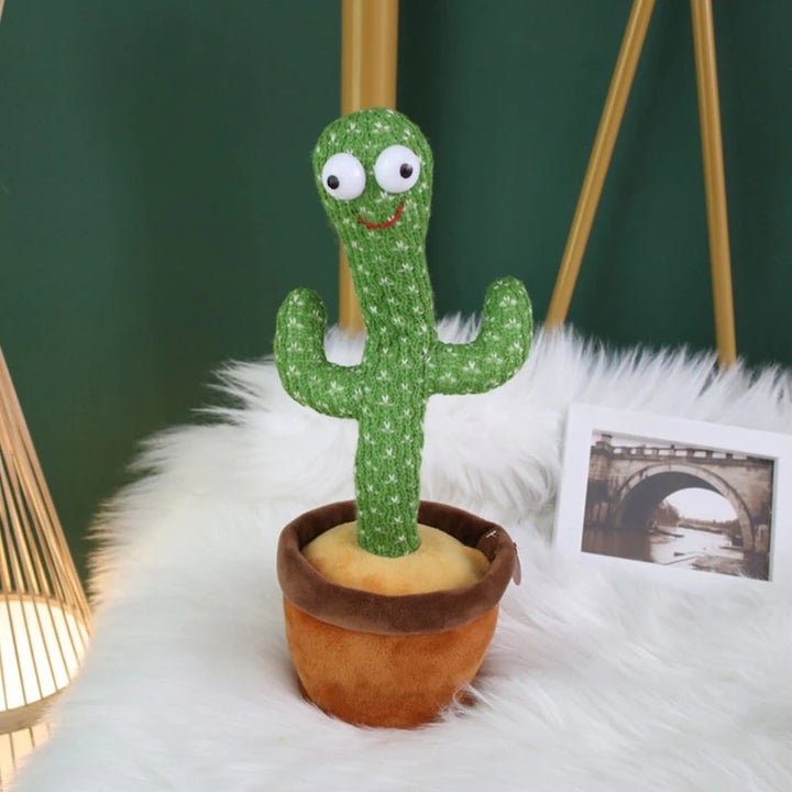 Dancing cactus talking cactus Stuffed Plush Toy Electronic toy with song plush cactus potted toy Early Education Toy For kids image 6