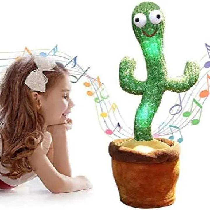 Dancing cactus talking cactus Stuffed Plush Toy Electronic toy with song plush cactus potted toy Early Education Toy For kids image 11